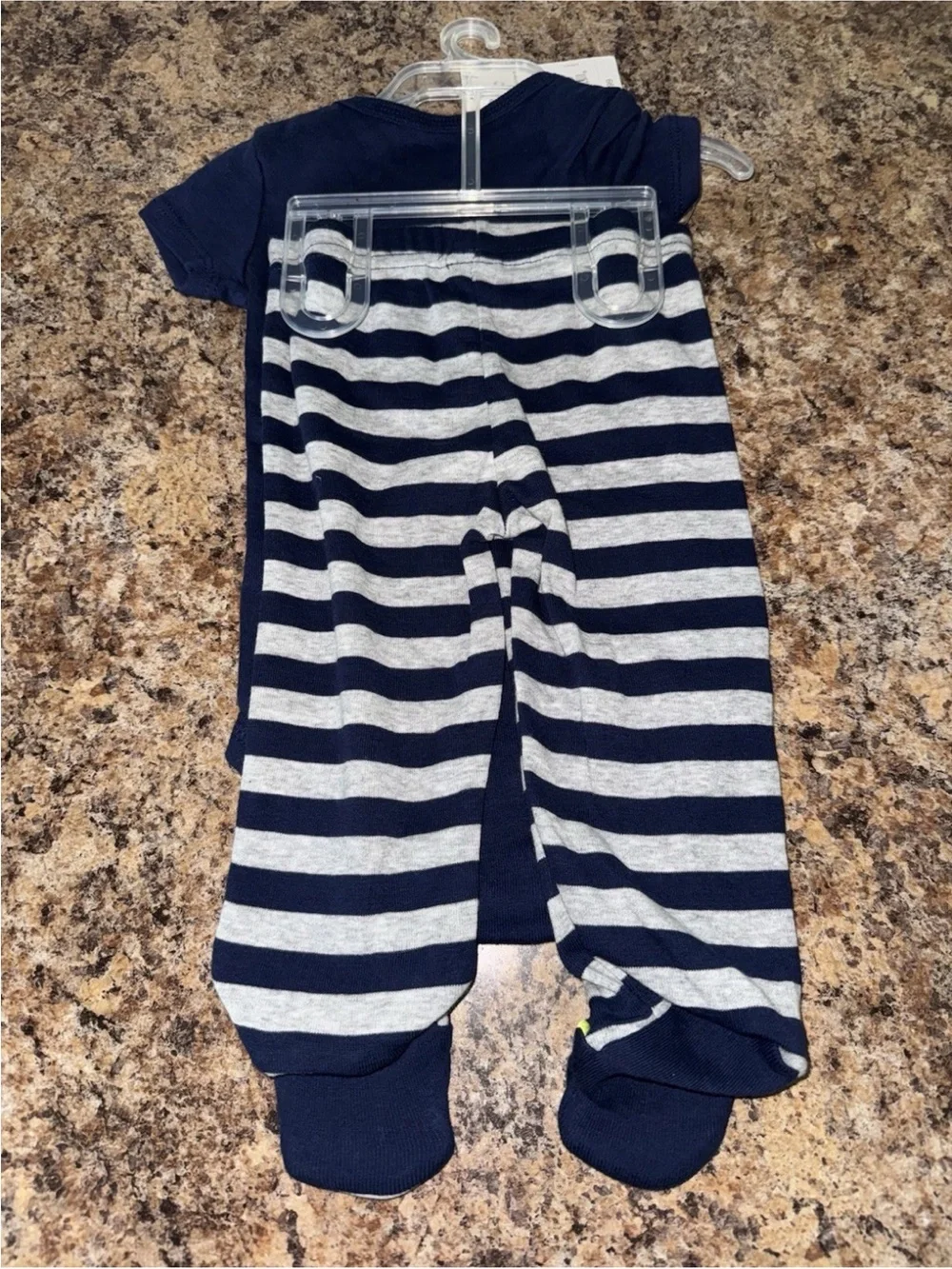 Carter's Just One You 3 Months Boy Bodysuit Set 2 Piece, NWT “Little Brother”
